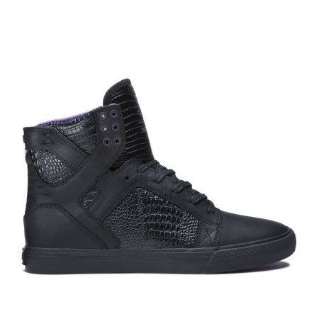 Supra Skytop - Ανδρικα Sneakers Ψηλα - Μαυρα (GR4576)